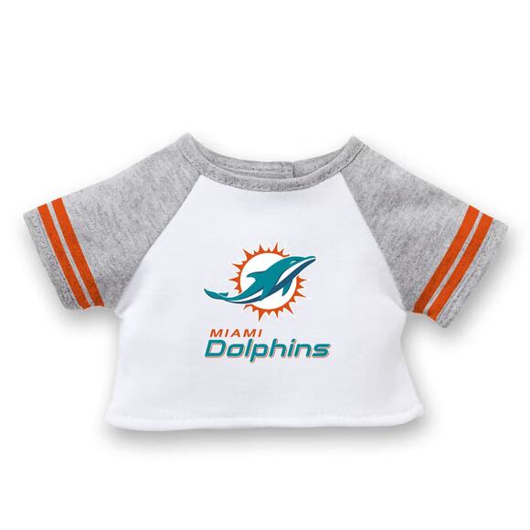 American Girl Doll NFL Miami DOLPHINS FAN TEE + STARRY JEGGINGS Football Outfit! - Picture 7 of 13